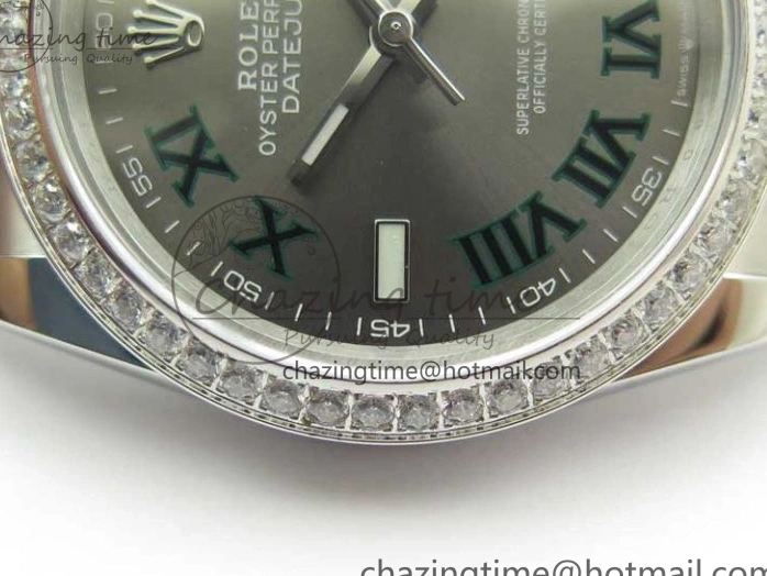MiroTime 0115 DateJust 36 SS 126234 BP Maker 1:1 Best Edition Gray Roman Dial on Oyster Bracelet BestValue 2534